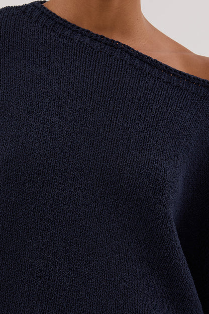 JULES INK LONG SLEEVE KNIT TOP