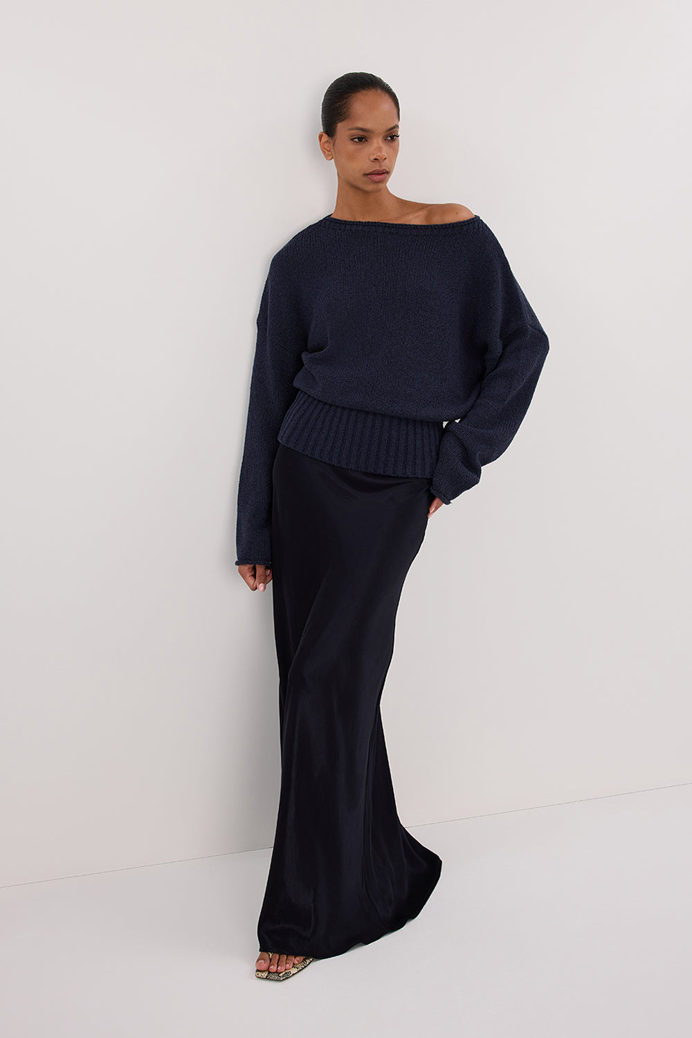 JULES INK LONG SLEEVE KNIT TOP