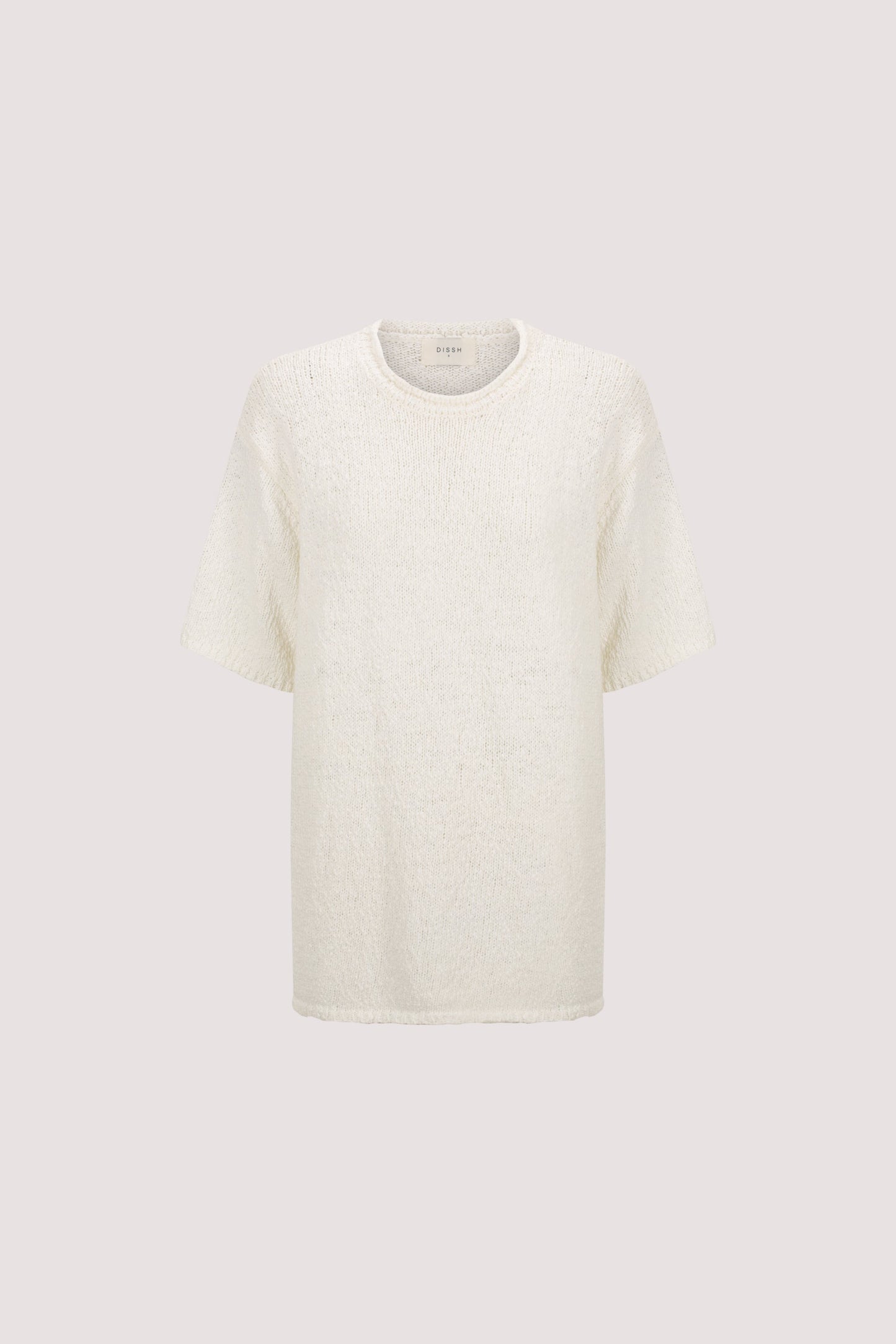 SUE OFF WHITE OVERSIZED KNIT TEE