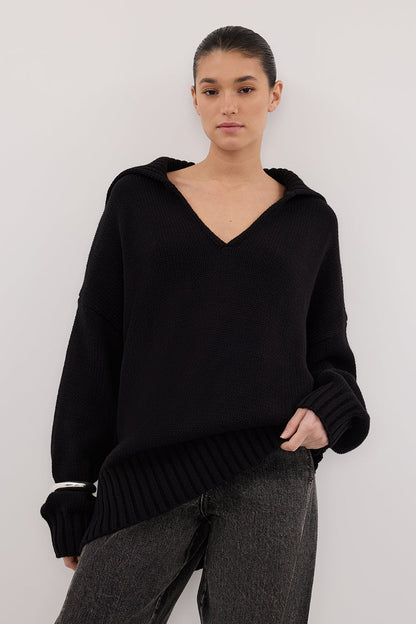 FRANKIE BLACK SAILOR JUMPER