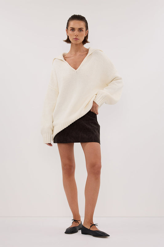 FRANKIE OFF WHITE SAILOR JUMPER