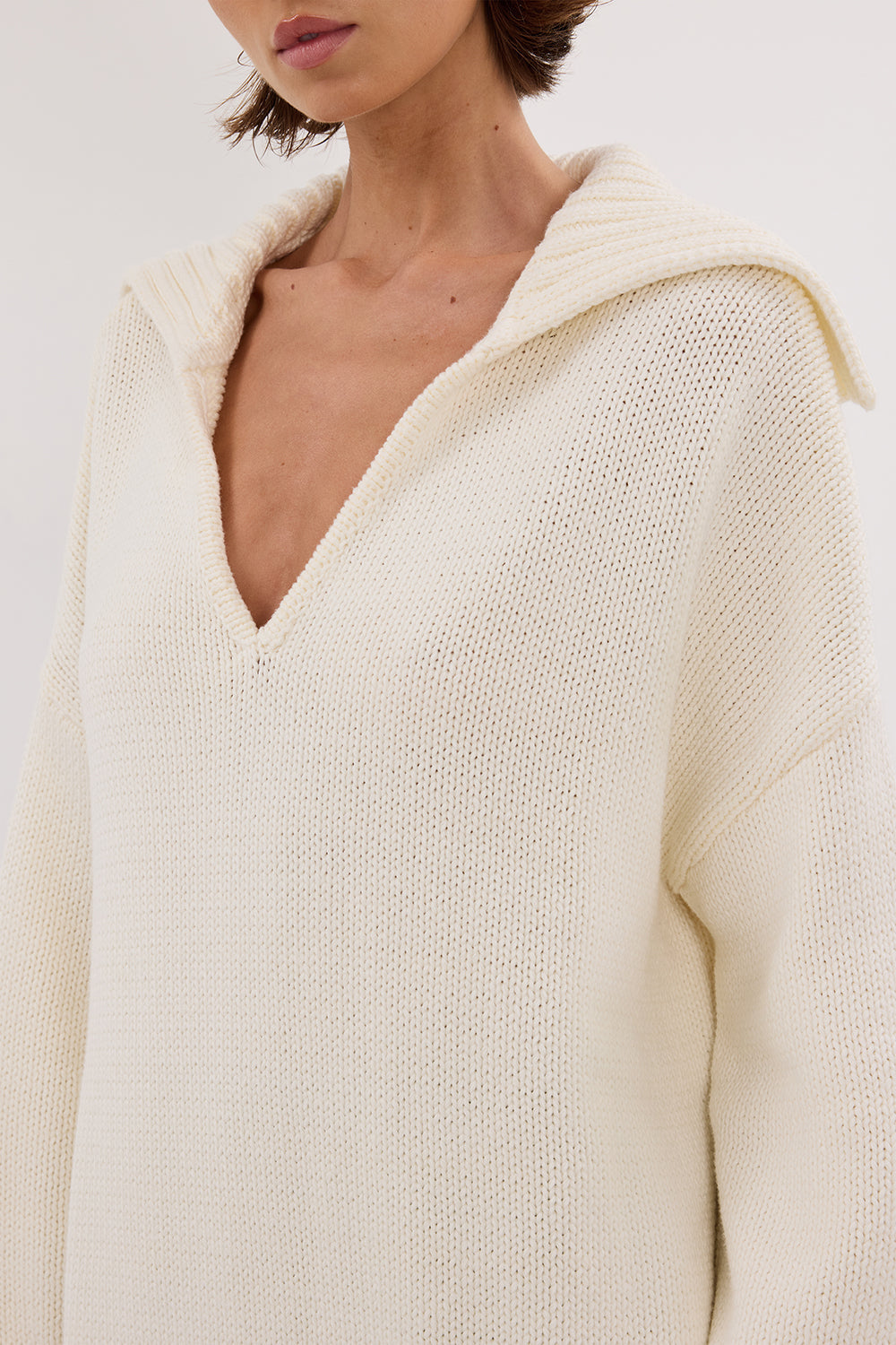 FRANKIE OFF WHITE SAILOR JUMPER