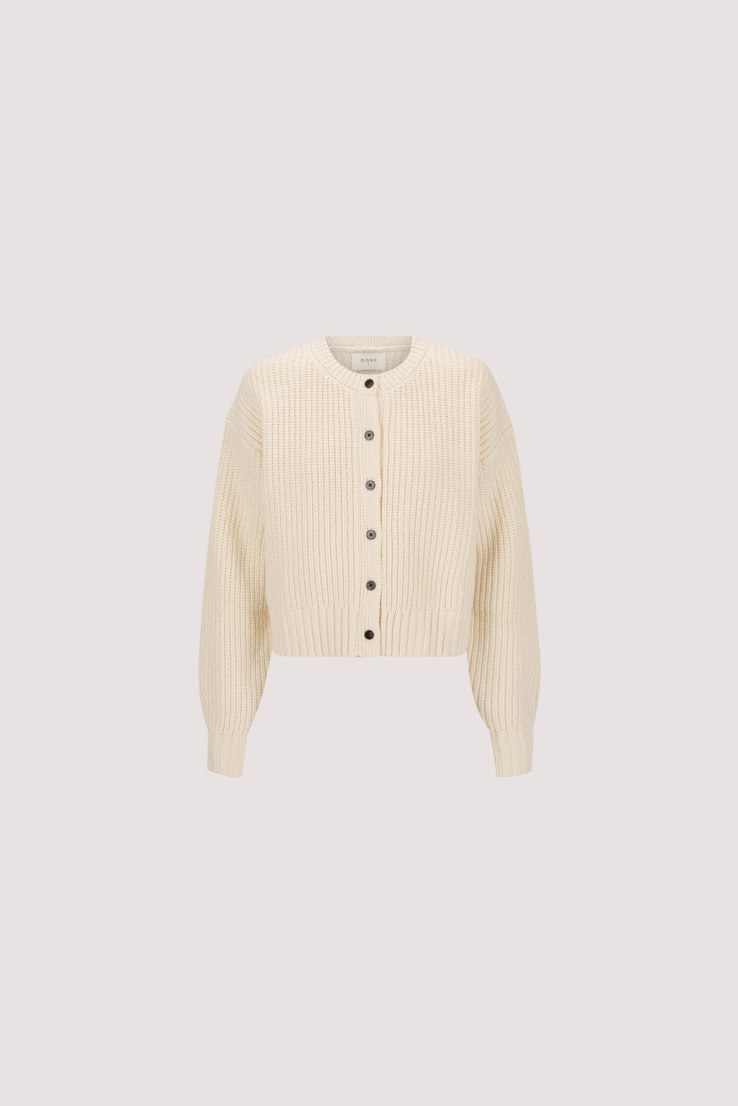 EVALINA SANDSTONE KNIT CARDIGAN