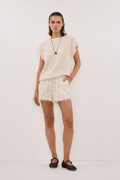 ASPEN SANDSTONE KNIT TOP