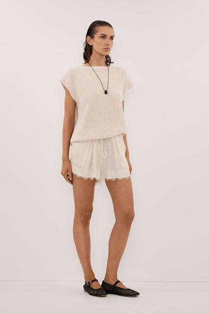 ASPEN SANDSTONE KNIT TOP