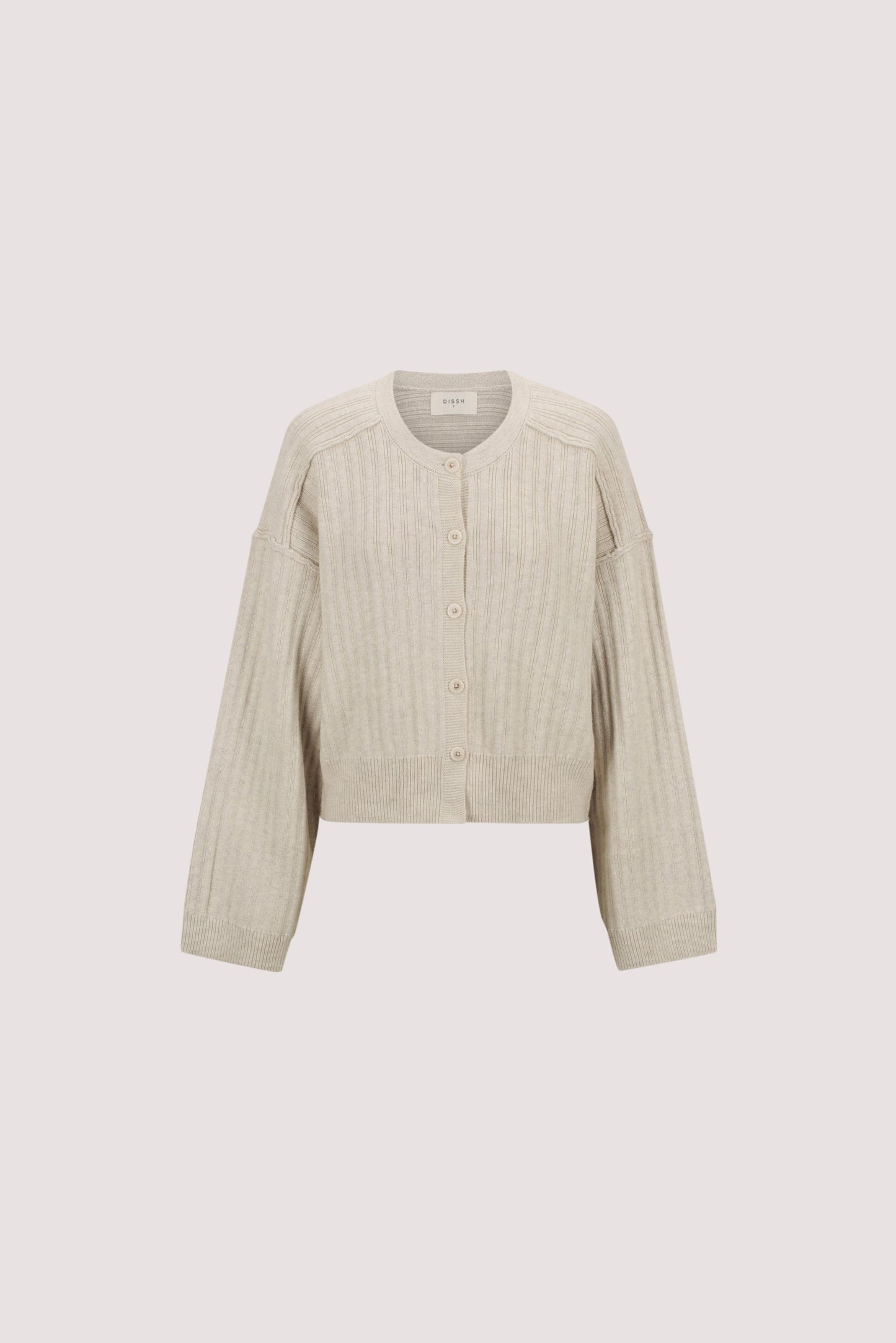 DAHLIA CHALK KNIT CARDIGAN