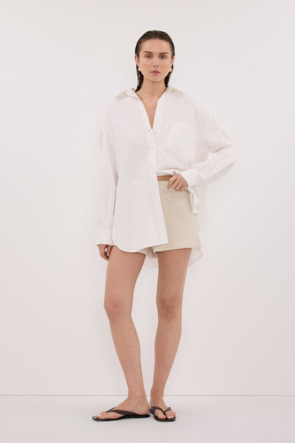 PEARL NATURAL KNIT SHORT