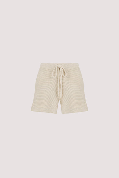 PEARL NATURAL KNIT SHORT