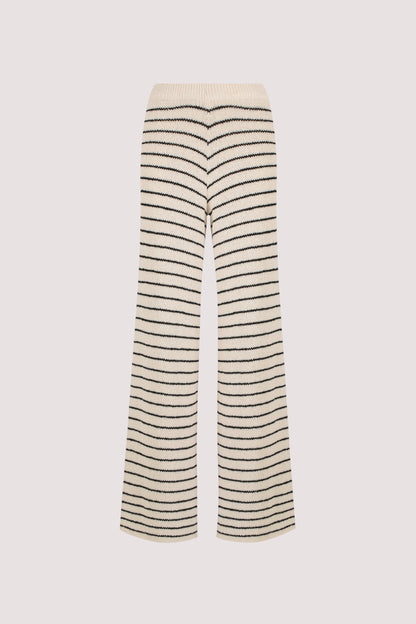 ASPEN SANDSTONE STRIPE KNIT PANT
